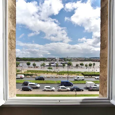 Le Port De La Lune - Vue Panoramique Sur Les Quais Lejlighed Bordeaux